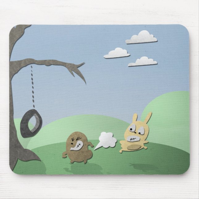 Mole Fart Mousepad (Front)