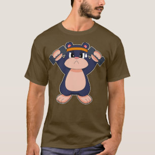 Mole Fitness Dumbbells Sports T-Shirt