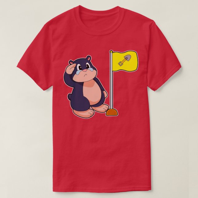 Mole Flag T-Shirt (Design Front)