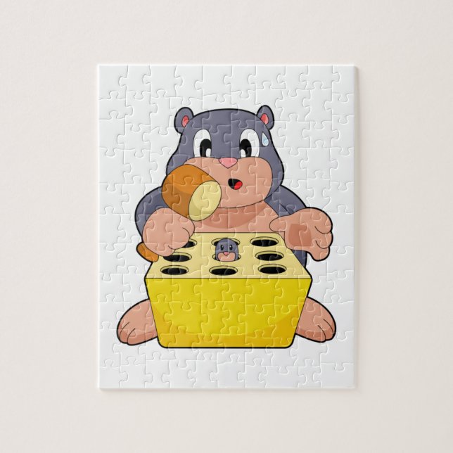Mole Game Jigsaw Puzzle (Vertical)