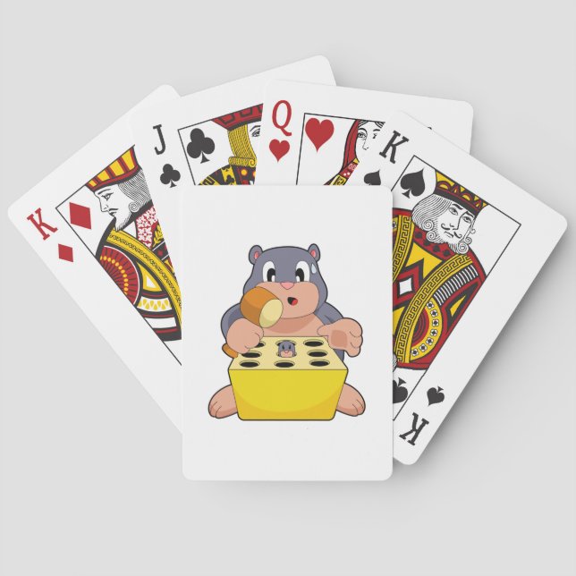Mole Game Playing Cards (Back)