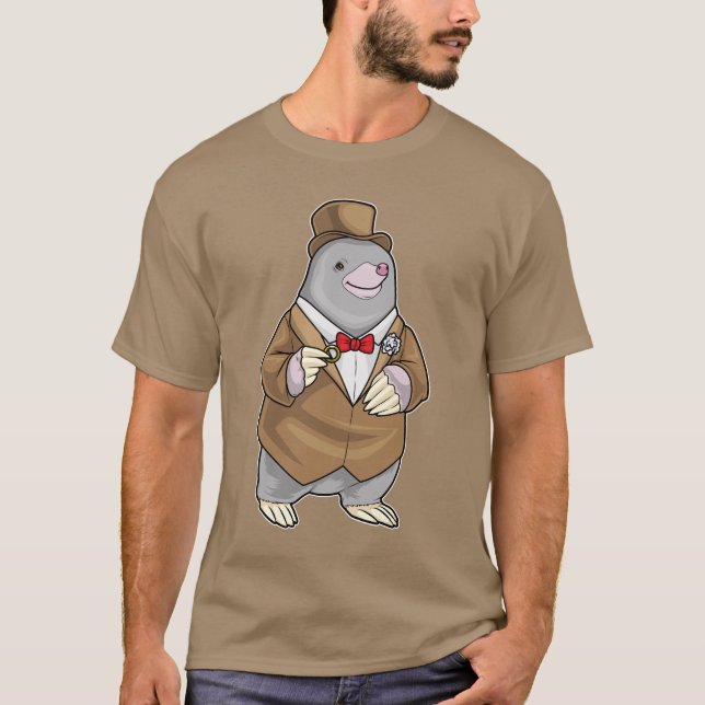 Mole Groom Wedding ring Wedding T-Shirt (Front)