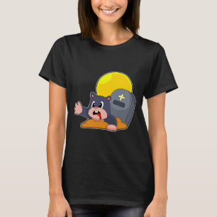 Mole Halloween Grave T-Shirt