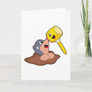 Mole Hammer Card