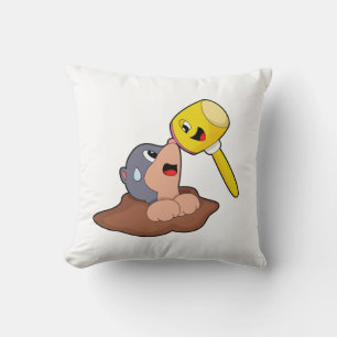 Mole Hammer Cushion
