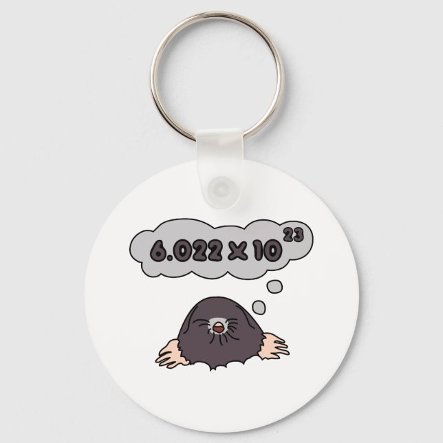 Mole Key Ring (Front)