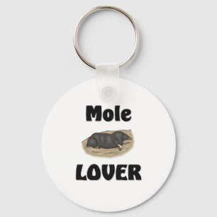 Mole Lover Key Ring