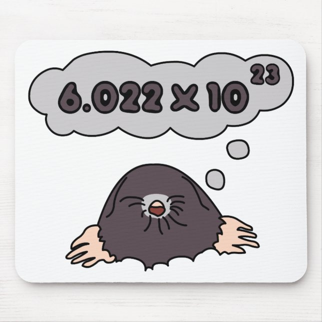 Mole Mouse Mat (Front)