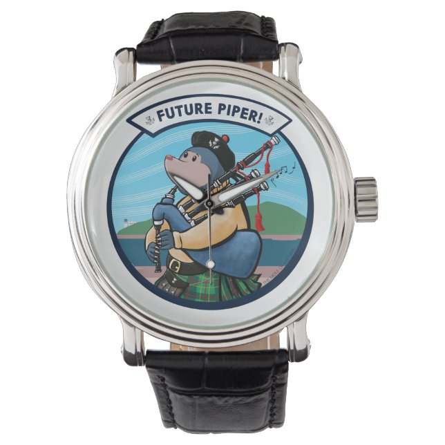 Mole Of Kintyre Future Piper Watch (Front)