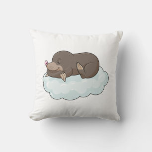 Mole on Clouds Cushion