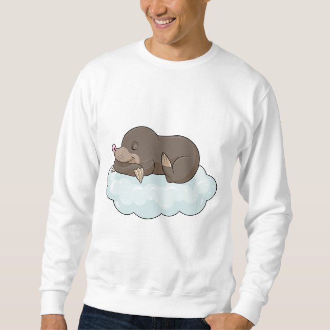 Mole on Clouds Sweatshirt (Front)