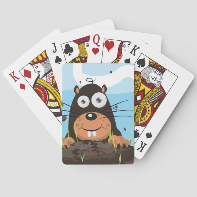 Mole Playing Cards (Back)