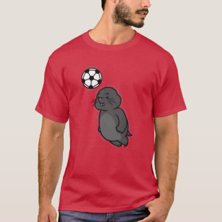 Mole plays Soccer Animal Mound friends T-Shirt