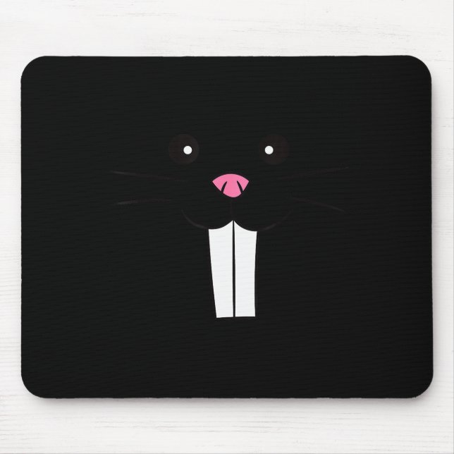 Mole Rat Costume Mole Disguise Funny Mole  Mouse Mat (Front)