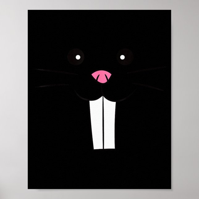Mole Rat Costume Mole Disguise Funny Mole  Poster (Front)