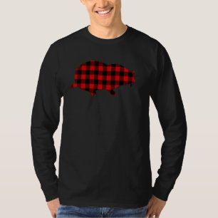 Mole Red Buffalo Plaid Insectivore Matching Family T-Shirt