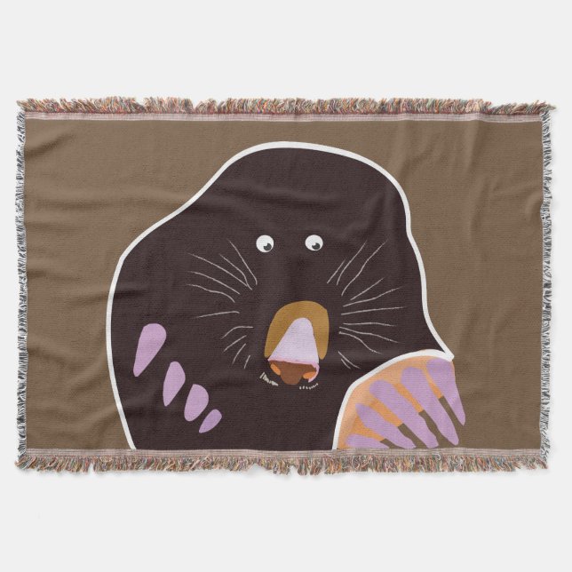 Mole Throw Blanket (Front)