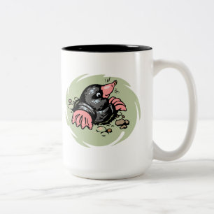 Mole Two-Tone Coffee Mug