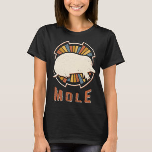 Mole Vintage Classic Retro Animal Love T-Shirt