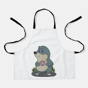 Mole with Donut Apron