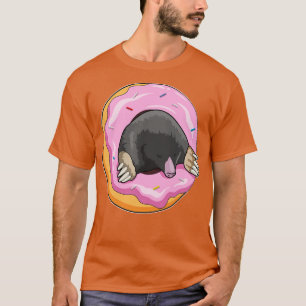 Mole with Doughnut 1 T-Shirt