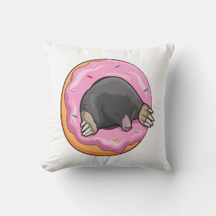 Mole with Doughnut Cushion