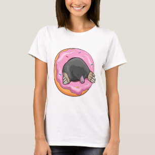 Mole with Doughnut T-Shirt