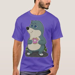 Mole with Doughnut T-Shirt