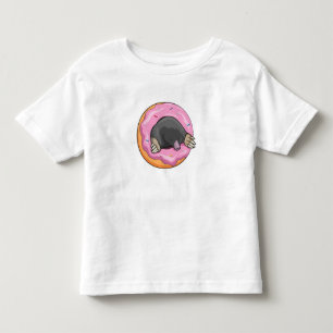 Mole with Doughnut Toddler T-Shirt