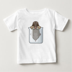 Mole with Measuring cup Baby T-Shirt