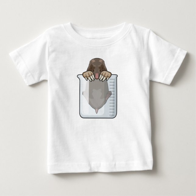 Mole with Measuring cup Baby T-Shirt (Front)