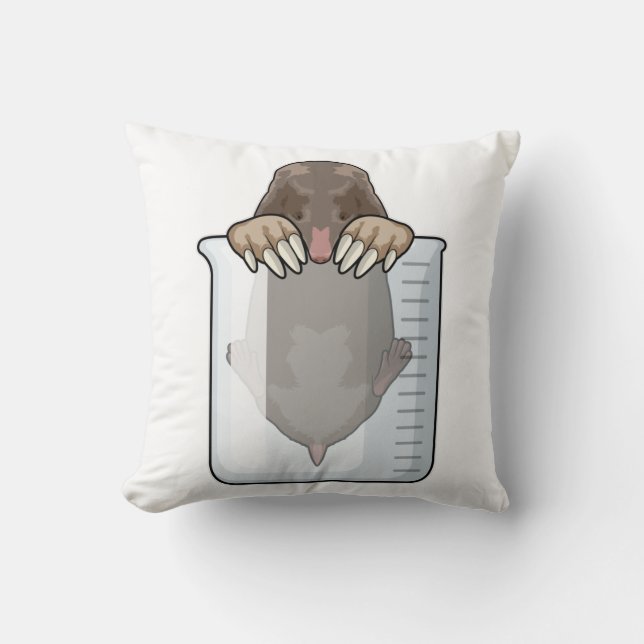 Mole with Measuring cup Cushion (Front)