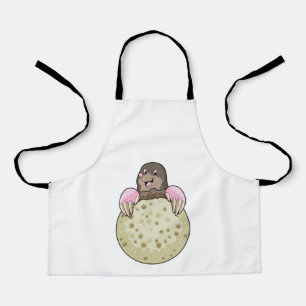 Mole with Moon Apron