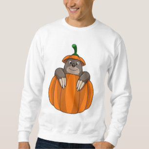 Mole with Pumpkin Sweatshirt