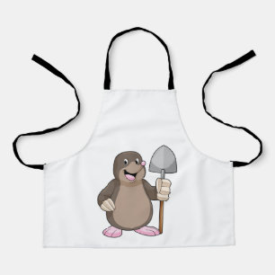Mole with Shovel Apron
