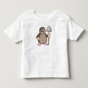 Mole with Shovel Toddler T-Shirt