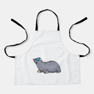 Mole with Sunglasses Apron