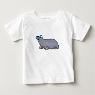 Mole with Sunglasses Baby T-Shirt