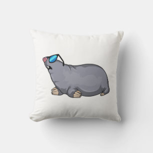 Mole with Sunglasses Cushion