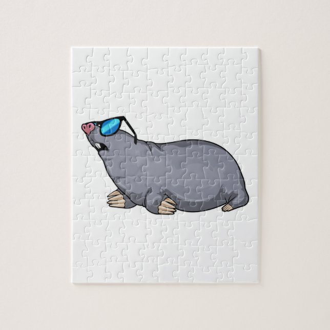 Mole with Sunglasses Jigsaw Puzzle (Vertical)