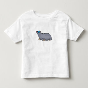 Mole with Sunglasses Toddler T-Shirt