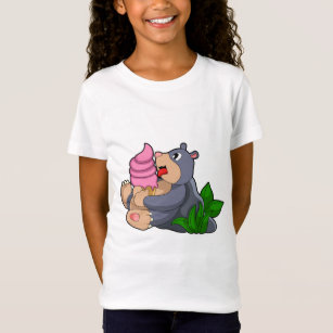 Mole with Waffle ice cream T-Shirt