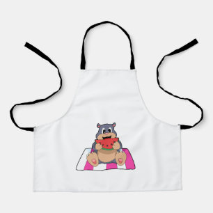 Mole with Watermelon.PNG Apron
