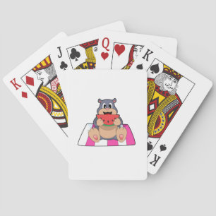 Mole with Watermelon.PNG Playing Cards