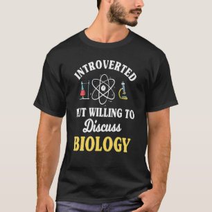 Molecular Biologist Introvert Genetic Scientist Dn T-Shirt