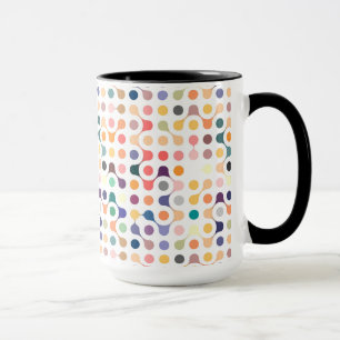 Molecular Structure Pattern Mug