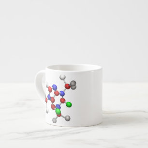 Molecule 3-D Rendering Espresso Cup