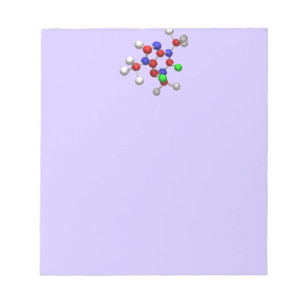 Molecule 3-D Rendering Notepad