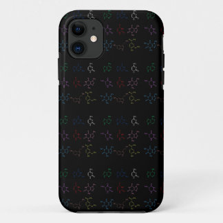 Molecule Pattern iPhone 11 Case
