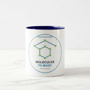 Molecules to Magic Chemical Engineer Two-Tone Coffee Mug